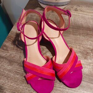 Low, Colorblock Heels